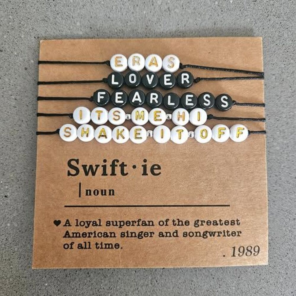 Taylor Swift Eras Tour Friendship Bracelet Set of 5